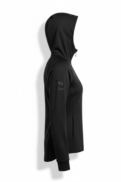 Black Hoodie Side View